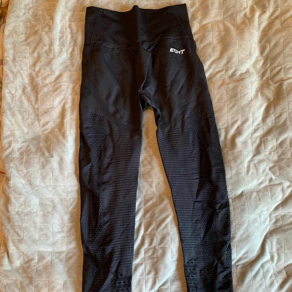 ECHT Jet Black Leggings